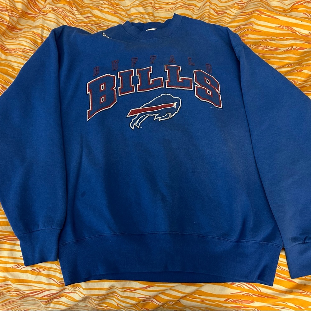 Vintage Pro Player Brand Buffalo Bills Crewneck Sweatshirt - Size “Men’s” XL